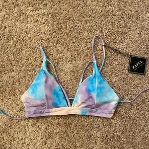 ZAFUL NWT TIE DYE BATHING SUIT TOP
